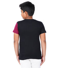 Load image into Gallery viewer, Kiddeo Boys Halfsleeve Colourblock T-shirts(D)
