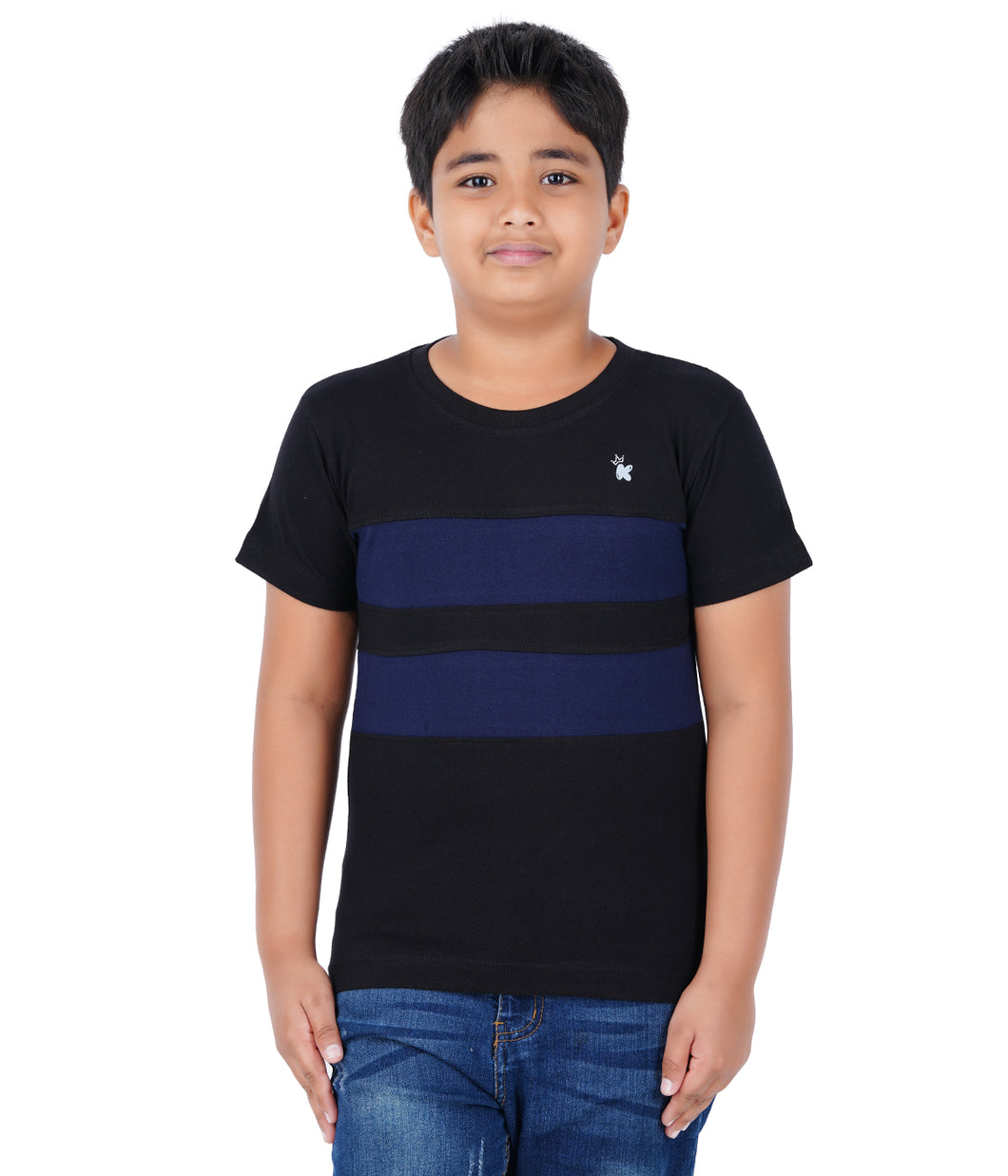 Kiddeo Boys Halfsleeve Colourblock T-shirts(F)