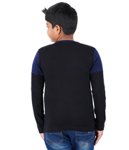 Load image into Gallery viewer, Kiddeo Boys Fullsleeve Colourblock T-shirts(A)

