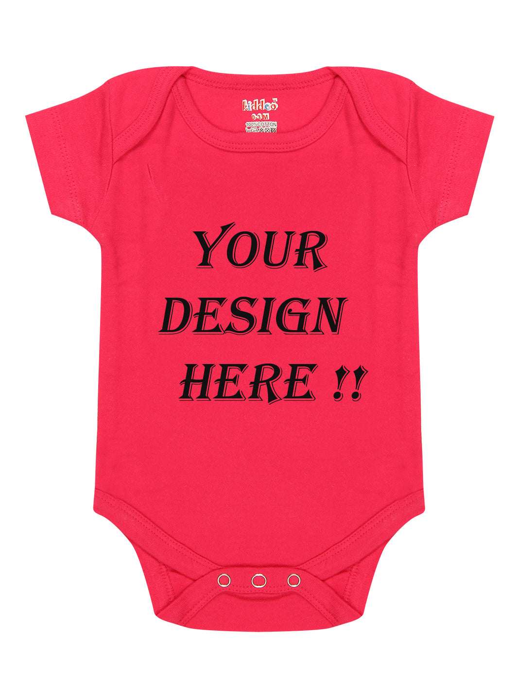 Kiddeo customisable baby body suits