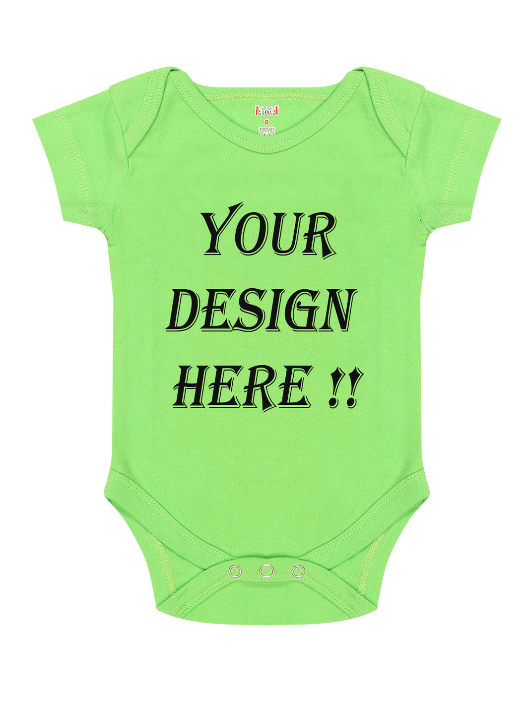 Kiddeo customisable baby body suits