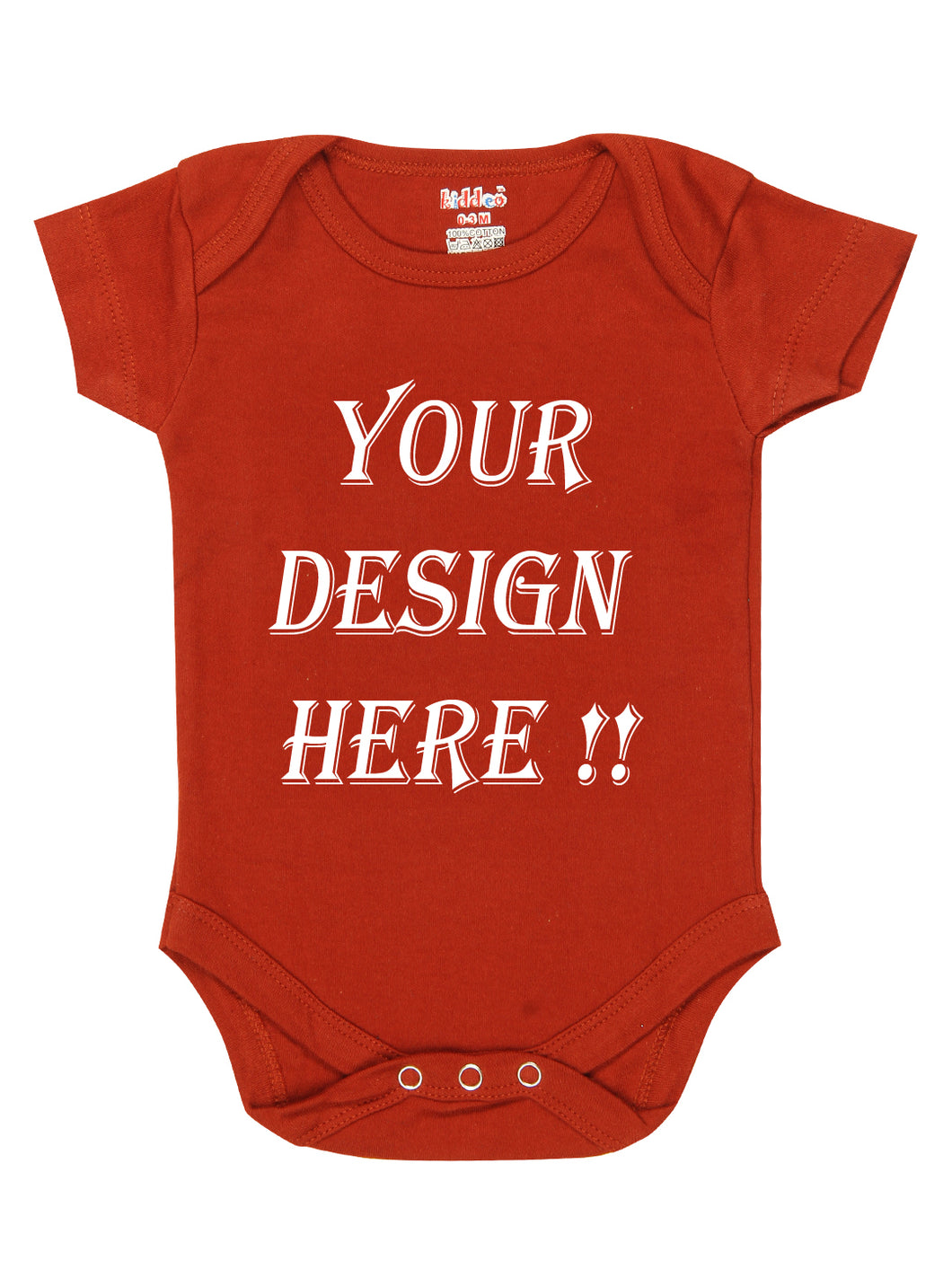 Kiddeo customisable baby body suits